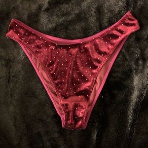 Soft jeweled lingerie bottoms